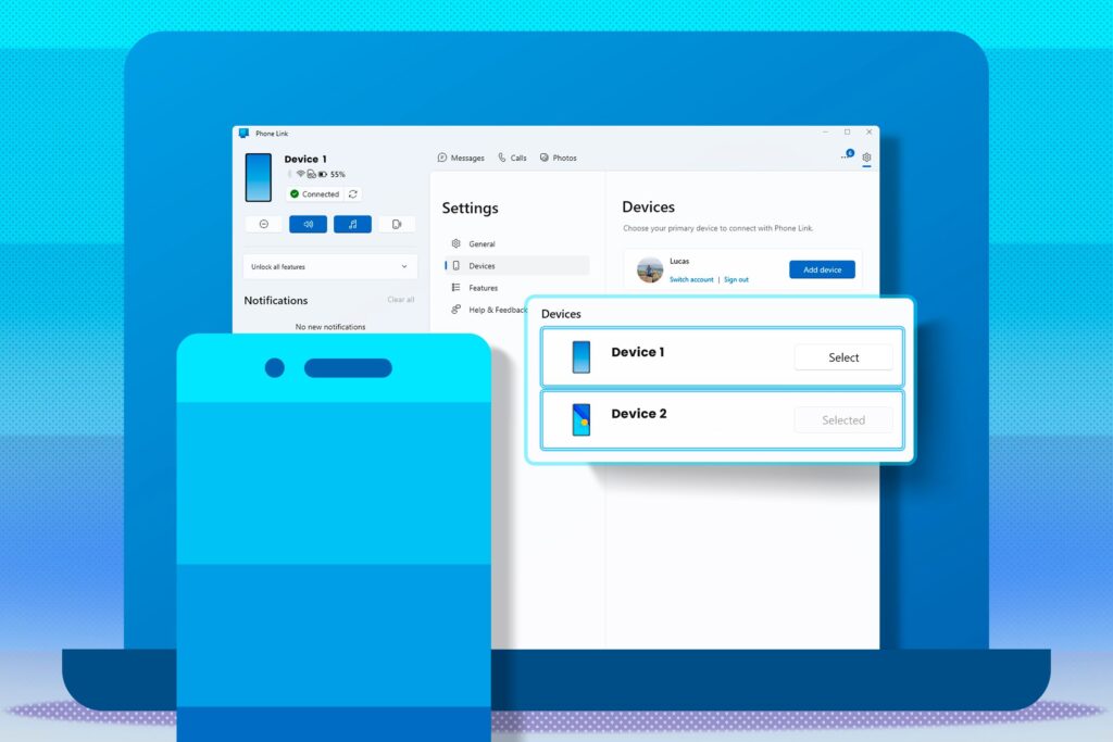 Meerdere apparaten verbinden met Windows Phone Link: is het mogelijk?